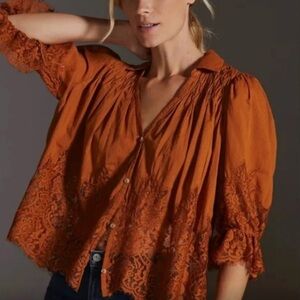 Anthropologie Swing Top